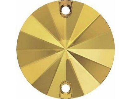Swarovski RIVOLI 3200 - 10mm  Metallic Sushine