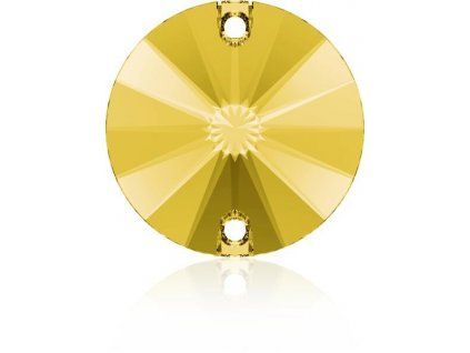 Swarovski RIVOLI 3200 - 12mm  Light Topaz