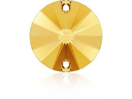 Swarovski RIVOLI 3200 - 12mm  Sunflower
