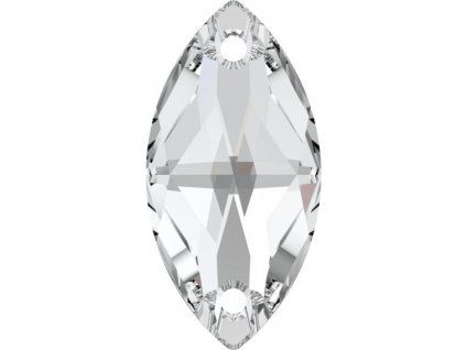 Swarovski NAVETTE 3223 - 18x9mm  Crystal