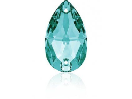 Swarovski DROP 3230 - 12x7mm  Blue Zircon