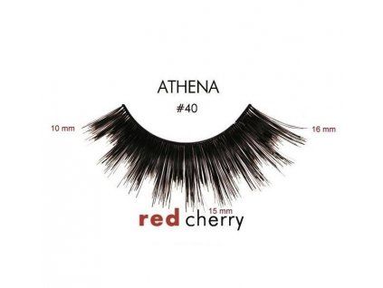 Nalepovací řasy Red Cherry  40 ATHENA