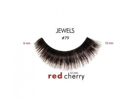 Nalepovací řasy Red Cherry  79 JEWELS