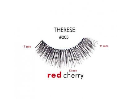 Nalepovací řasy Red Cherry  205 THERESE