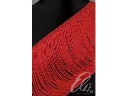 Třásně neelastické FLAMERED délka 15 cm