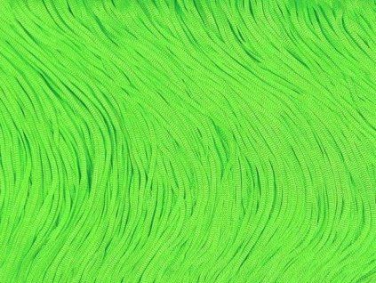 Třásně neelastické FLUORESCENT GREEN délka 30 cm