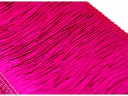 Třásně neelastické FUCHSIA délka 30 cm