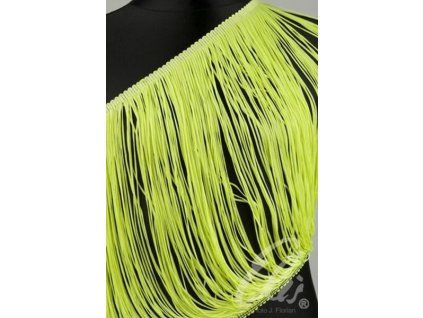 Třásně neelastické TROPIC LIME délka 30 cm