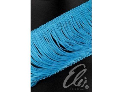 Třásně neelastické TURQUOISE délka 30 cm