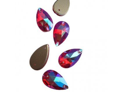 Elis DROP - 13x22mm  Light Siam AB