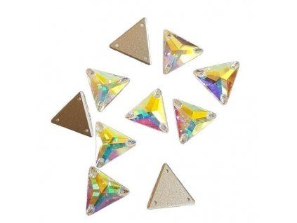 Elis TRIANGLE - 22mm  Crystal AB
