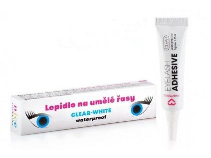 Lepidlo na řasy CLEAR WHITE 7 g