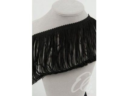 Třásně elastické BLACK délka 30 cm