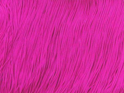 Třásně elastické ELECTRIC PINK délka 30 cm