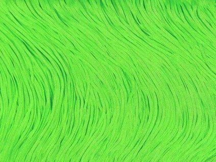 Třásně elastické FLUORESCENT GREEN délka 30 cm