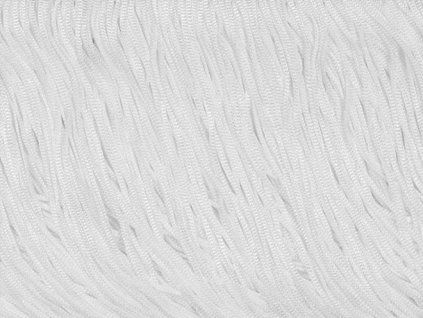 Třásně elastické WHITE délka 10cm