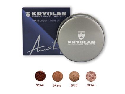 Hnědící pudr Kryolan SATIN POWDER SP 252