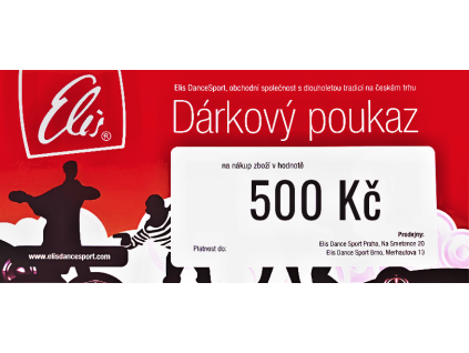 Darkový poukaz 500