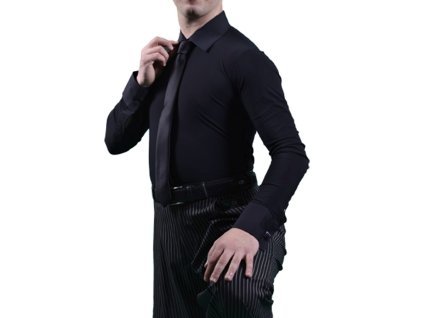 CAMICIA RUNNING BLACK 3