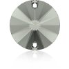 Swarovski RIVOLI 3200 - 10mm  Black Diamond