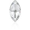 Swarovski NAVETTE 3223 - 12x6mm  Crystal