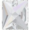 Swarovski SQUARE 3240 - 22mm  Crystal AB