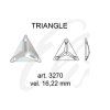 Swarovski TRIANGLE 3270 - 22mm  Crystal