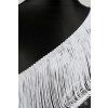 Třásně neelastické WHITE délka 15 cm