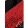 Třásně neelastické FLAMERED délka 15 cm
