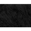 Třásně neelastické BLACK délka 30 cm