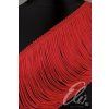 Třásně neelastické FLAMERED délka 30 cm