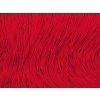 Třásně neelastické FLAMENCO RED délka 30 cm