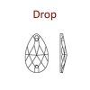 Elis DROP - 17x28mm  Crystal