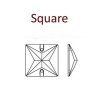Elis SQUARE - 22mm  Crystal