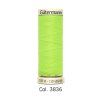 Gütermann niť PES - neonová zelená Fluorescent Green